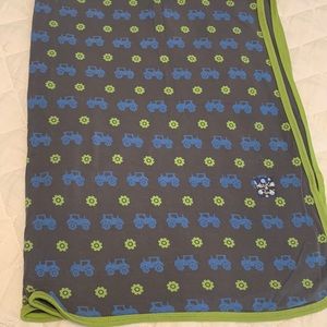 Kickee Pants Anniversary stone Tractor Swaddle